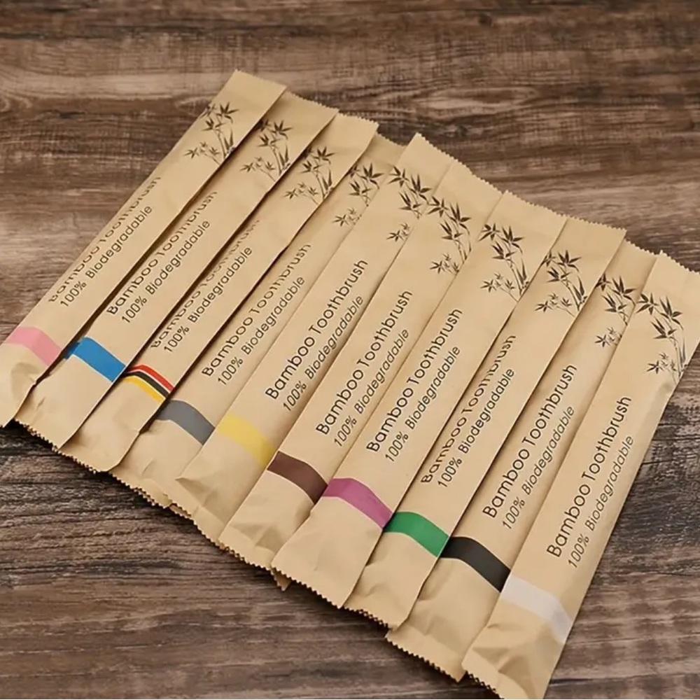 Biodegradable Bamboo Toothbrush - Picture 6 of 6